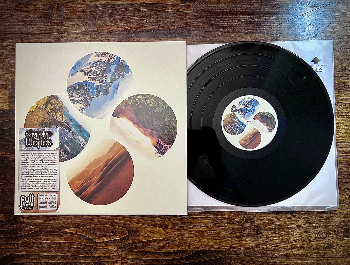 FARLP103 Asher Fulero ‘Worlds’ (Black Vinyl)