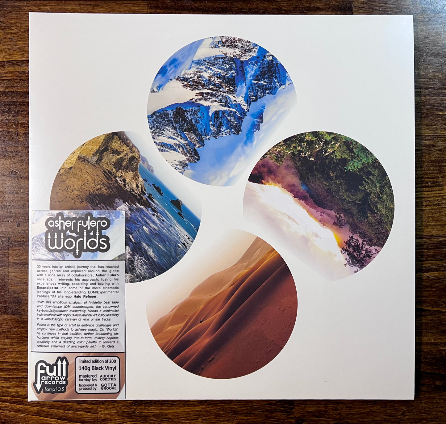 FARLP103 Asher Fulero ‘Worlds’ (Black Vinyl)
