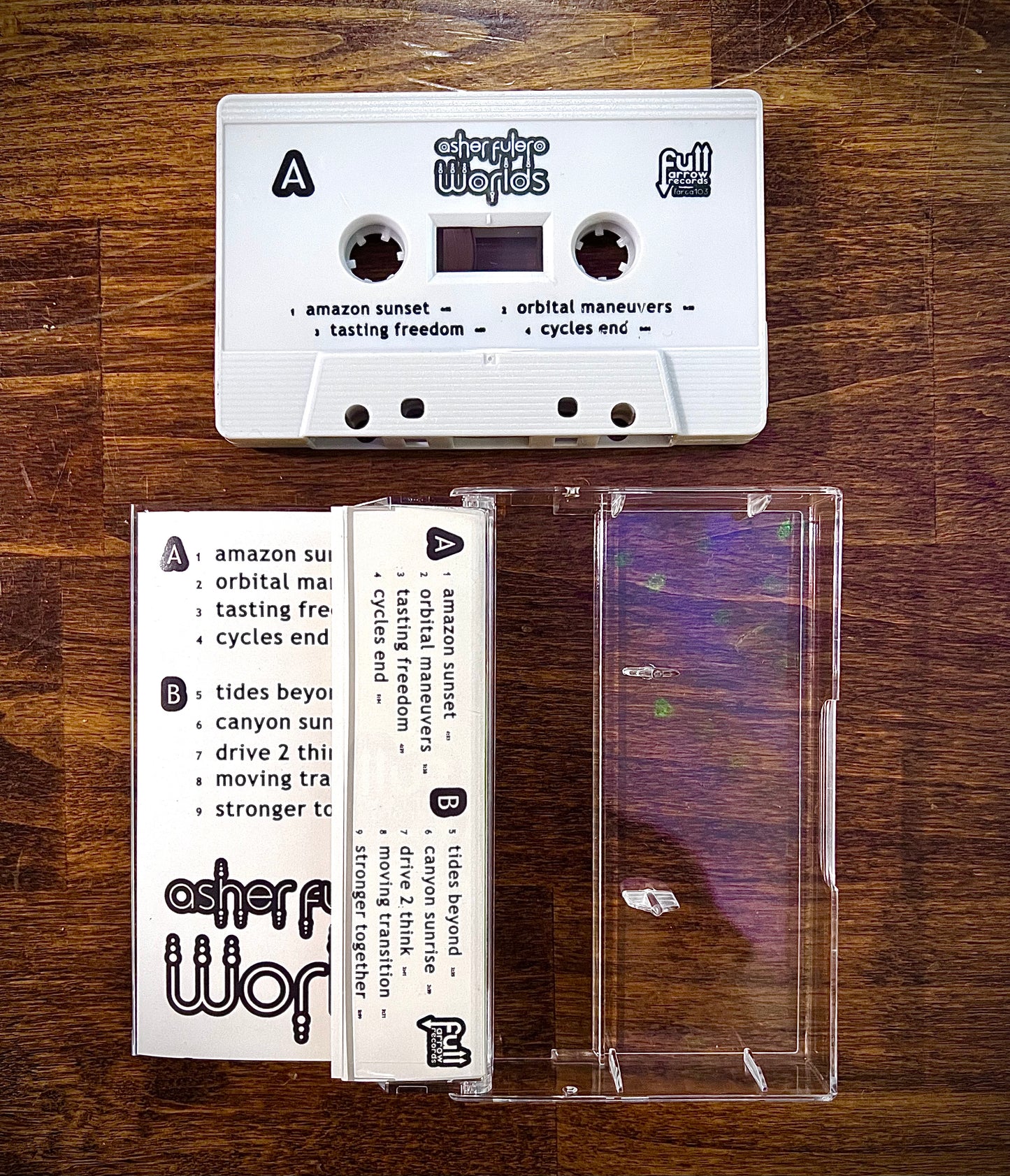 FARCA103 Asher Fulero ‘Worlds’ - Cassette (US SHIPPING INCLUDED)