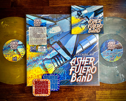FARLP102 Asher Fulero Band - Catching Air - Translucent Smoke 2LP+CD Deluxe Collector's Pack