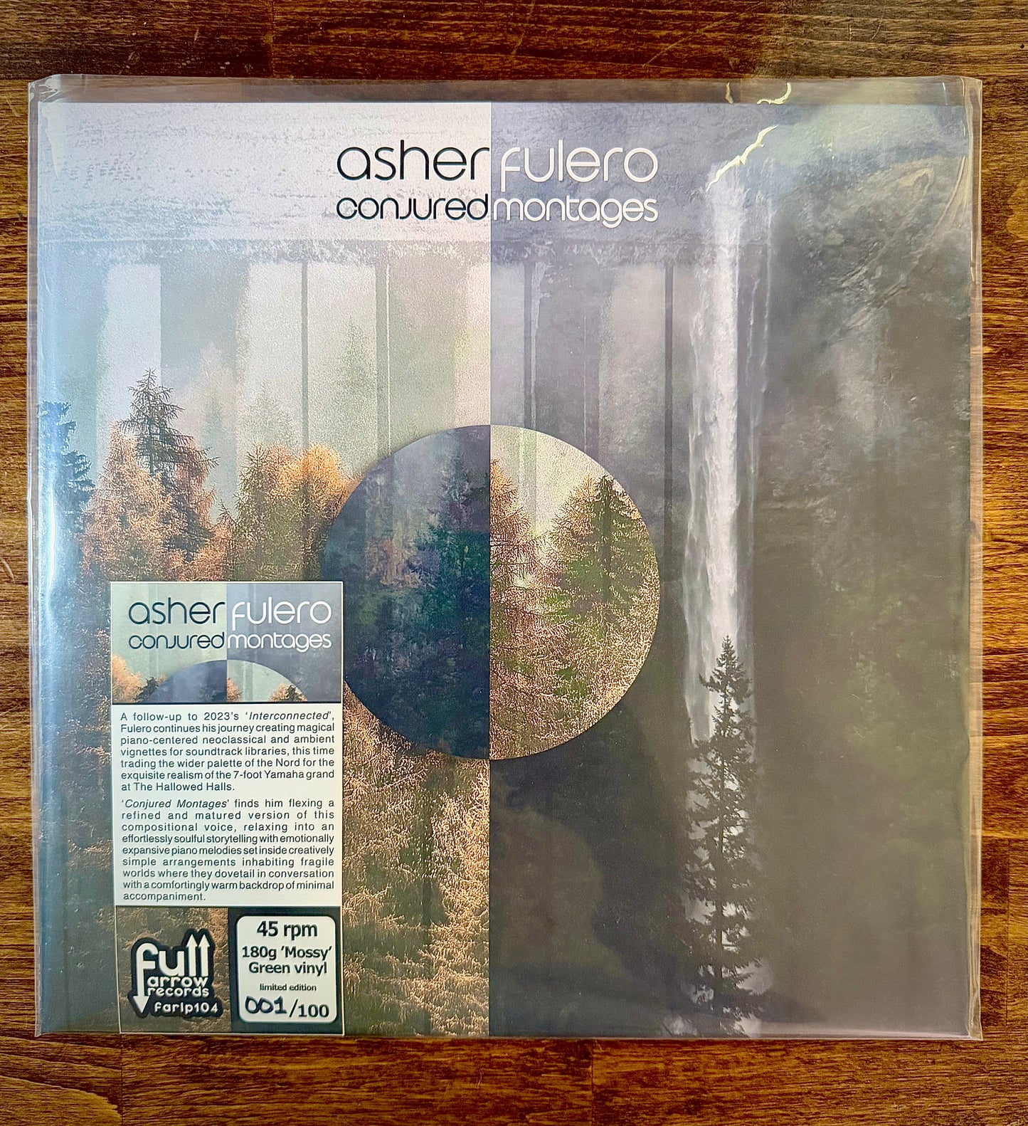 FARLP104 Asher Fulero - Conjured Montages ('Mossy' Green Vinyl 180g)
