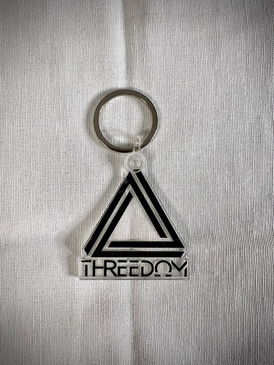 Threedom - Keychain