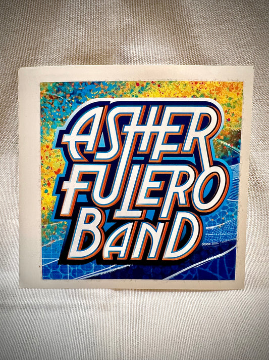 Asher Fulero Band Catching Air Promo Sticker