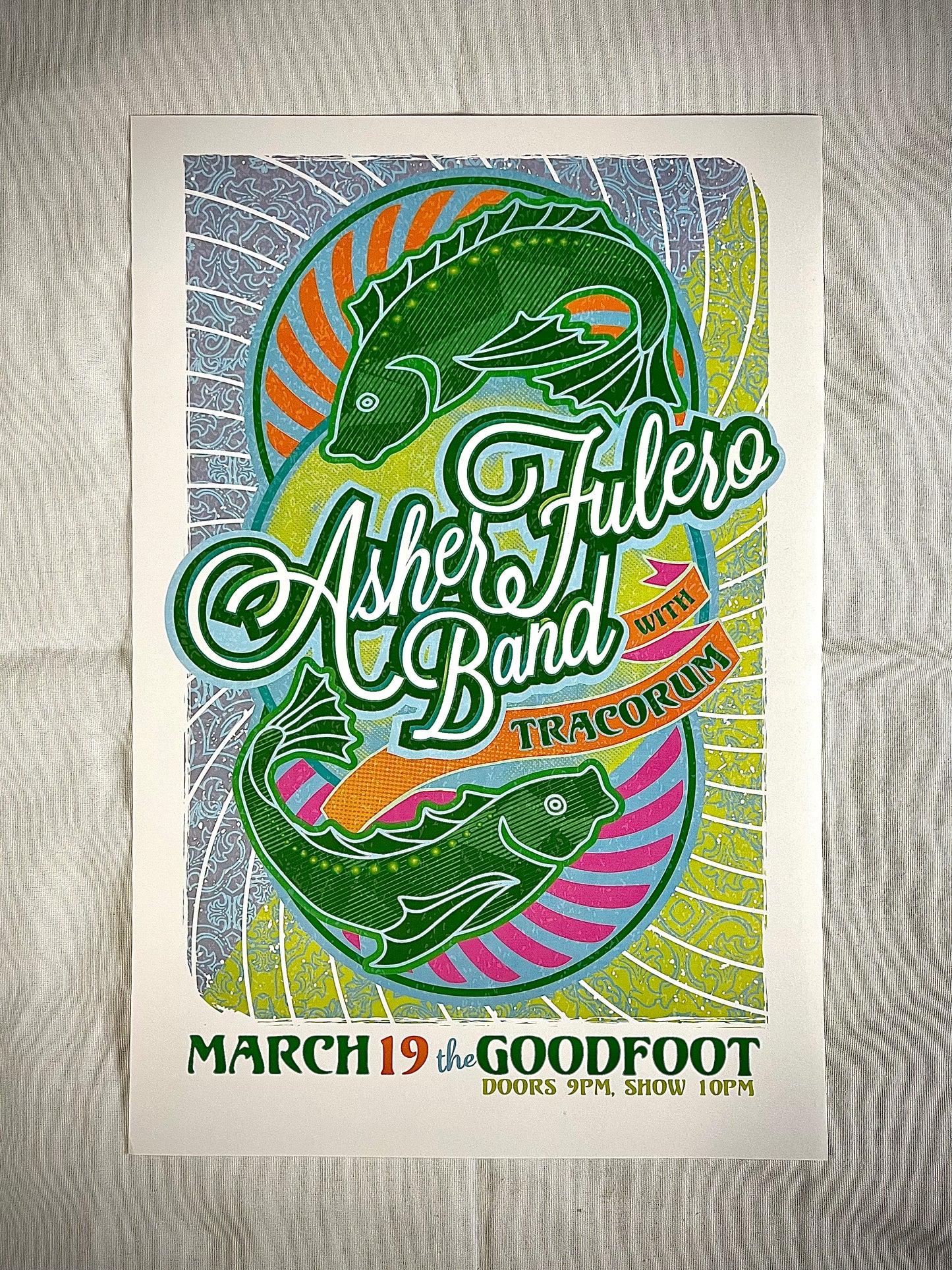 Asher Fulero Band - Pisces JLM Poster