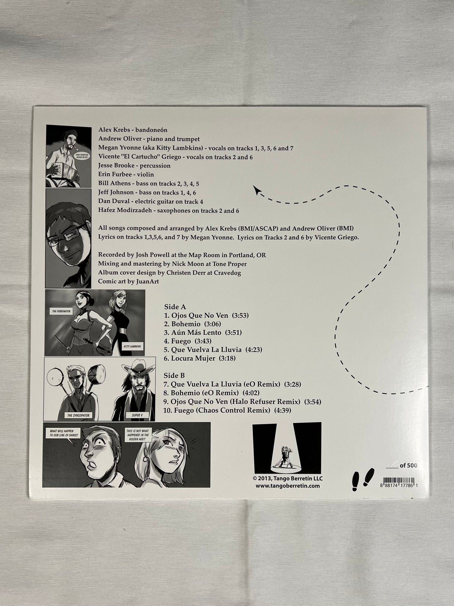 What The Tango?! - Alt Mission (Color Vinyl + Comic)