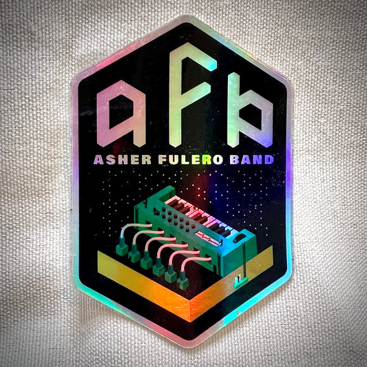 Asher Fulero Band Foil Sticker