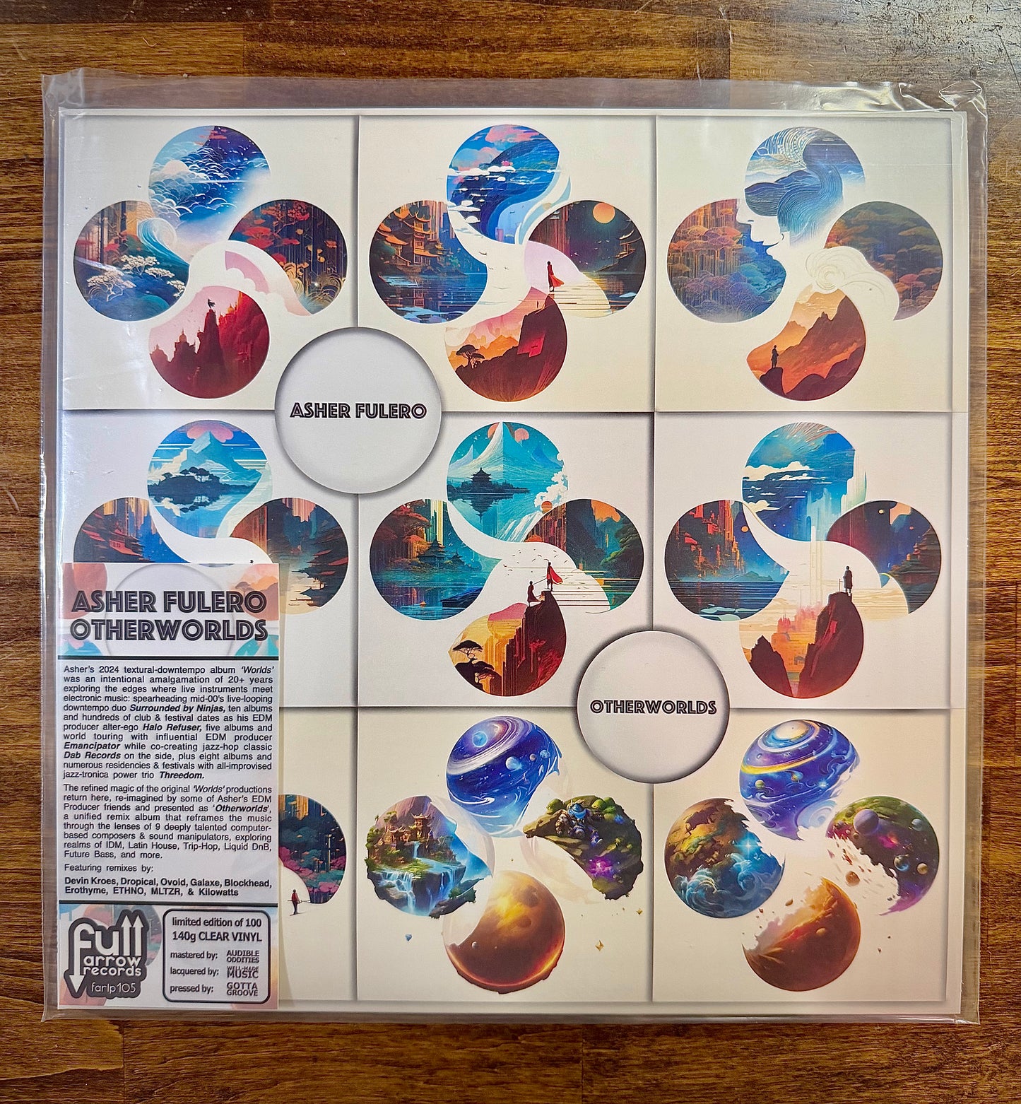 FARLP105 Asher Fulero - Otherworlds (Clear Vinyl 140g)