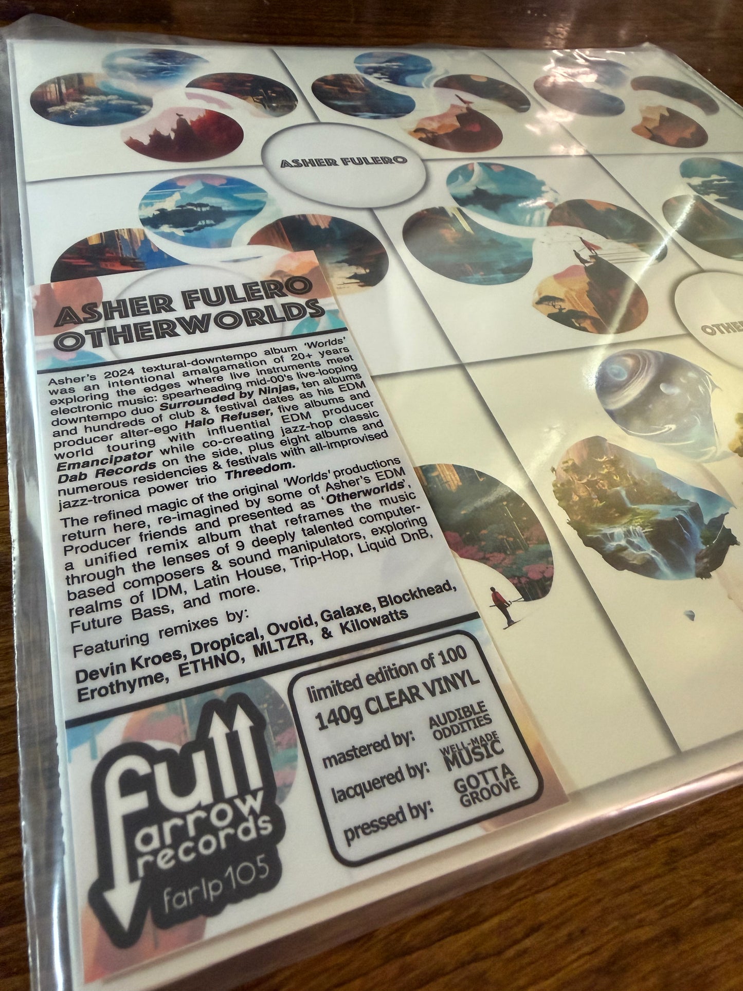 FARLP105 Asher Fulero - Otherworlds (Clear Vinyl 140g)