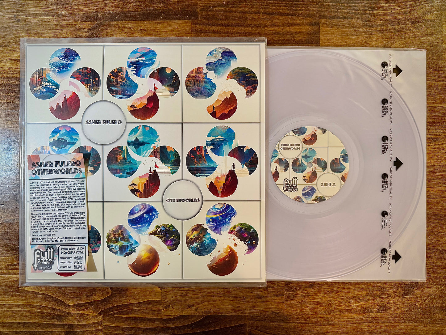 FARLP105 Asher Fulero - Otherworlds (Clear Vinyl 140g)