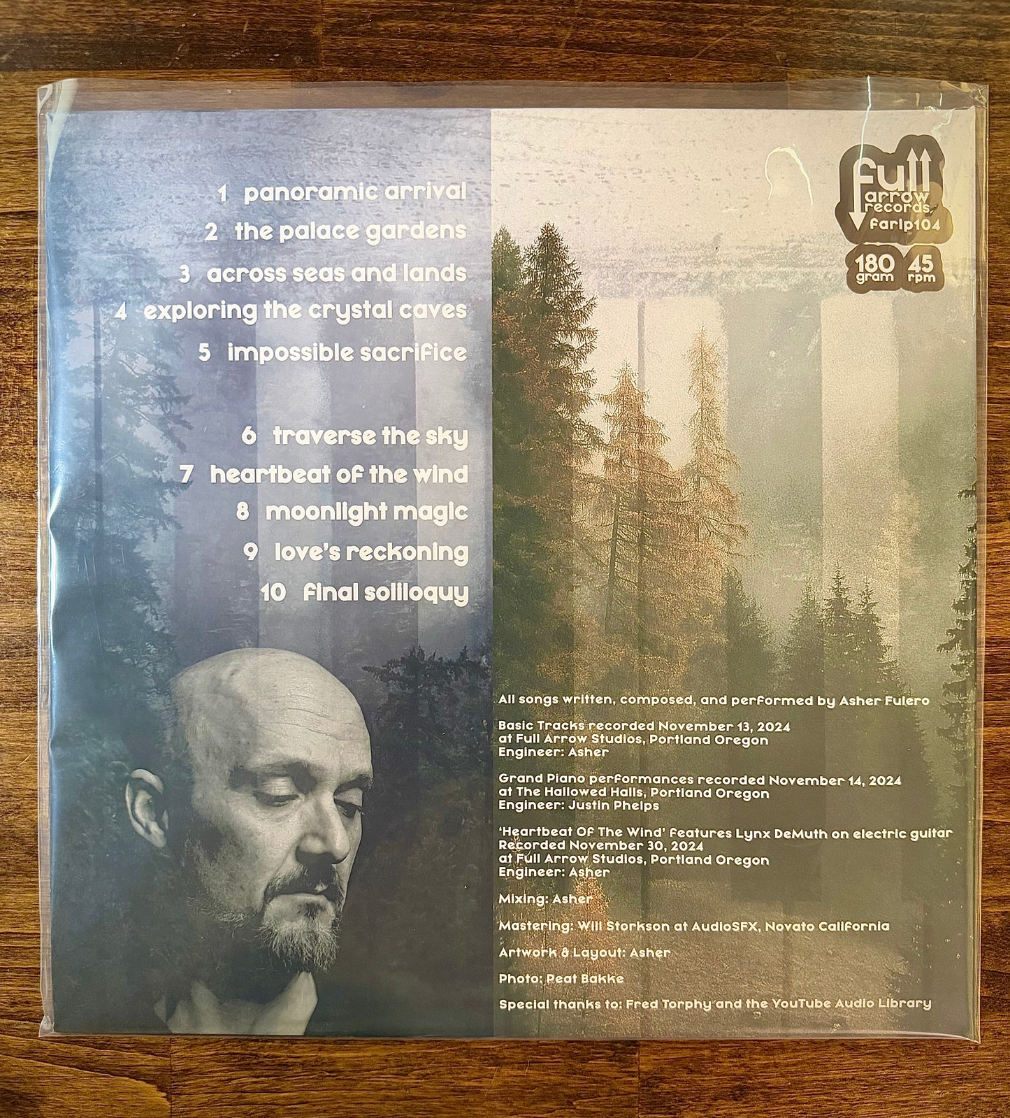 FARLP104 Asher Fulero - Conjured Montages ('Mossy' Green Vinyl 180g)