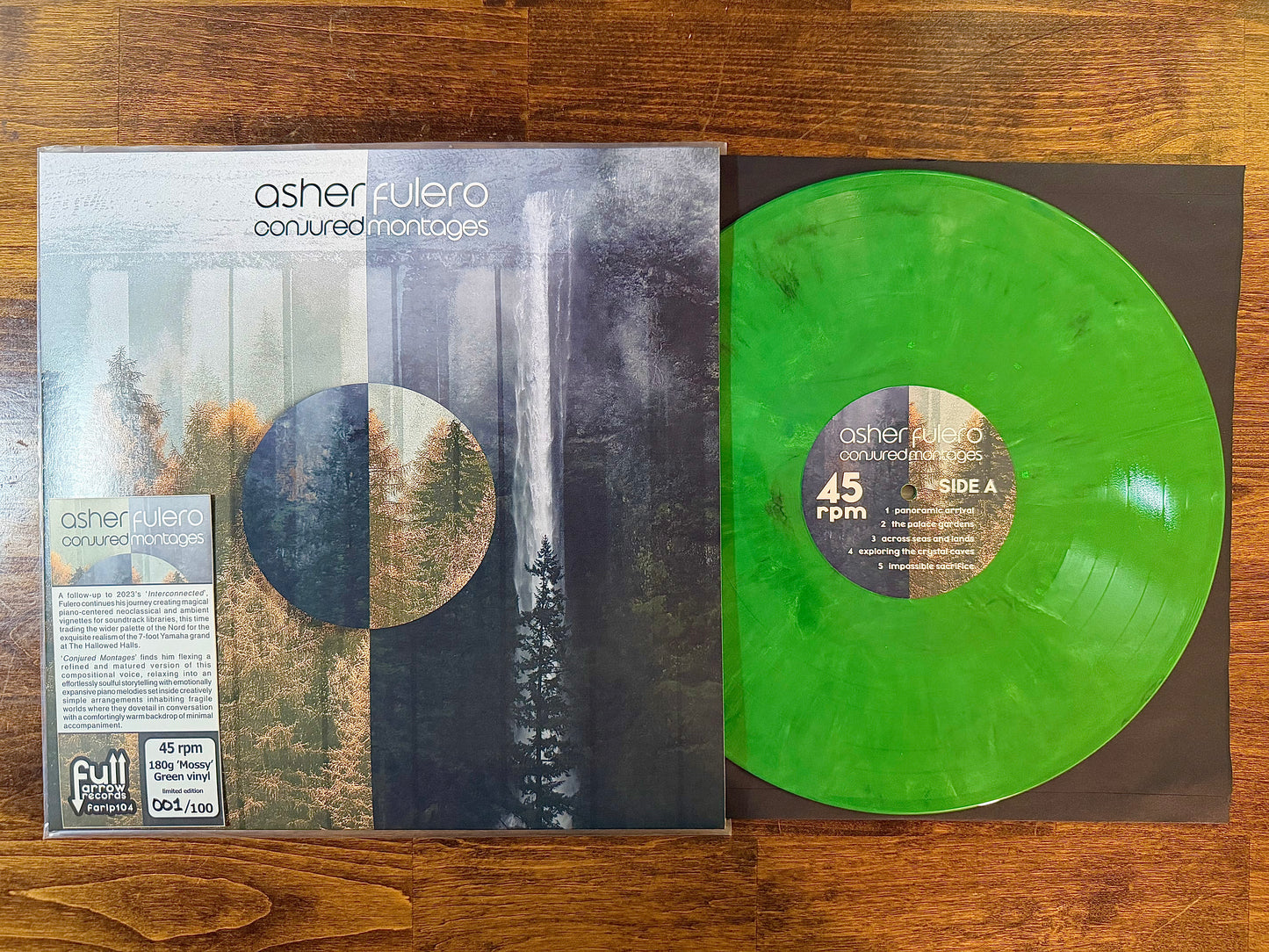 FARLP104 Asher Fulero - Conjured Montages ('Mossy' Green Vinyl 180g)