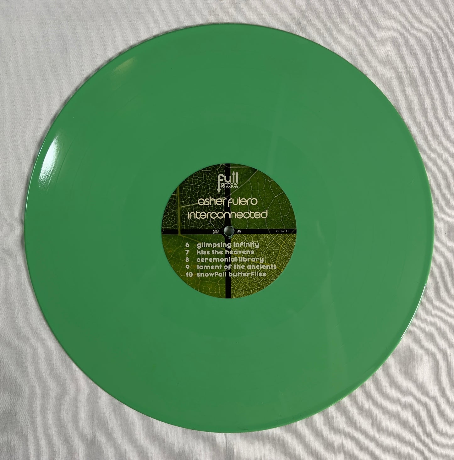 FARLP101 Asher Fulero - Interconnected (Opaque Spring Green Vinyl) 180g